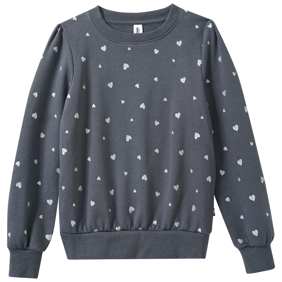 Mädchen Sweatshirt mit Glitzer-Print von Yigga