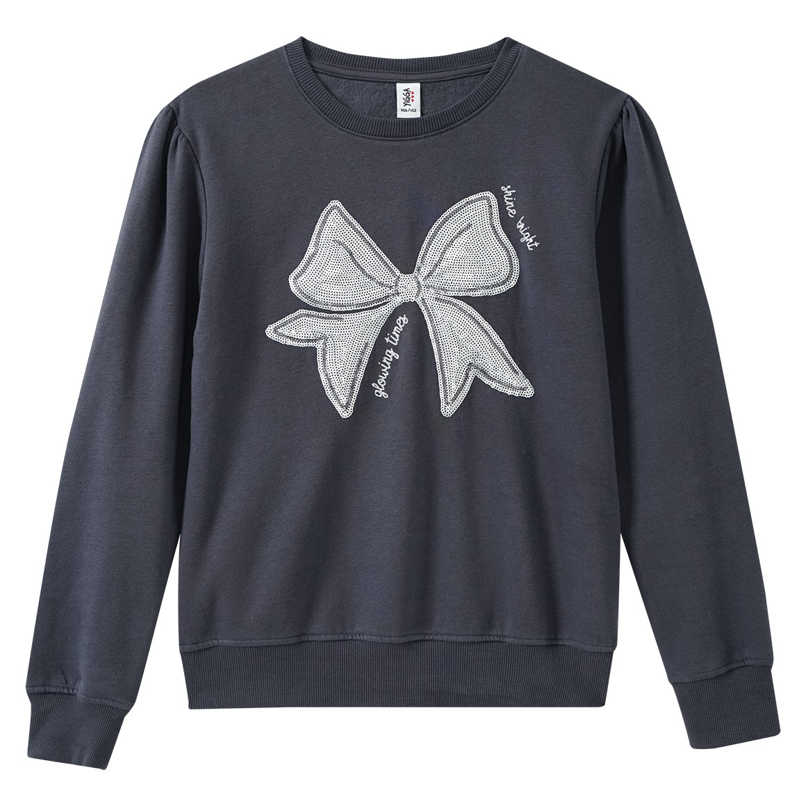 Mädchen Sweatshirt mit Pailletten von Yigga