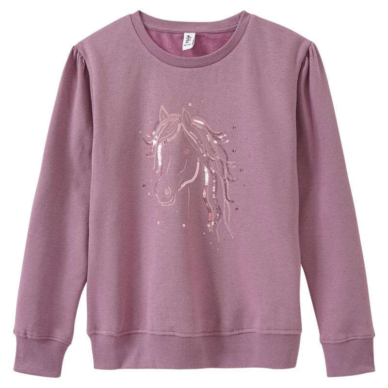 Mädchen Sweatshirt mit Pferde-Motiv von Yigga