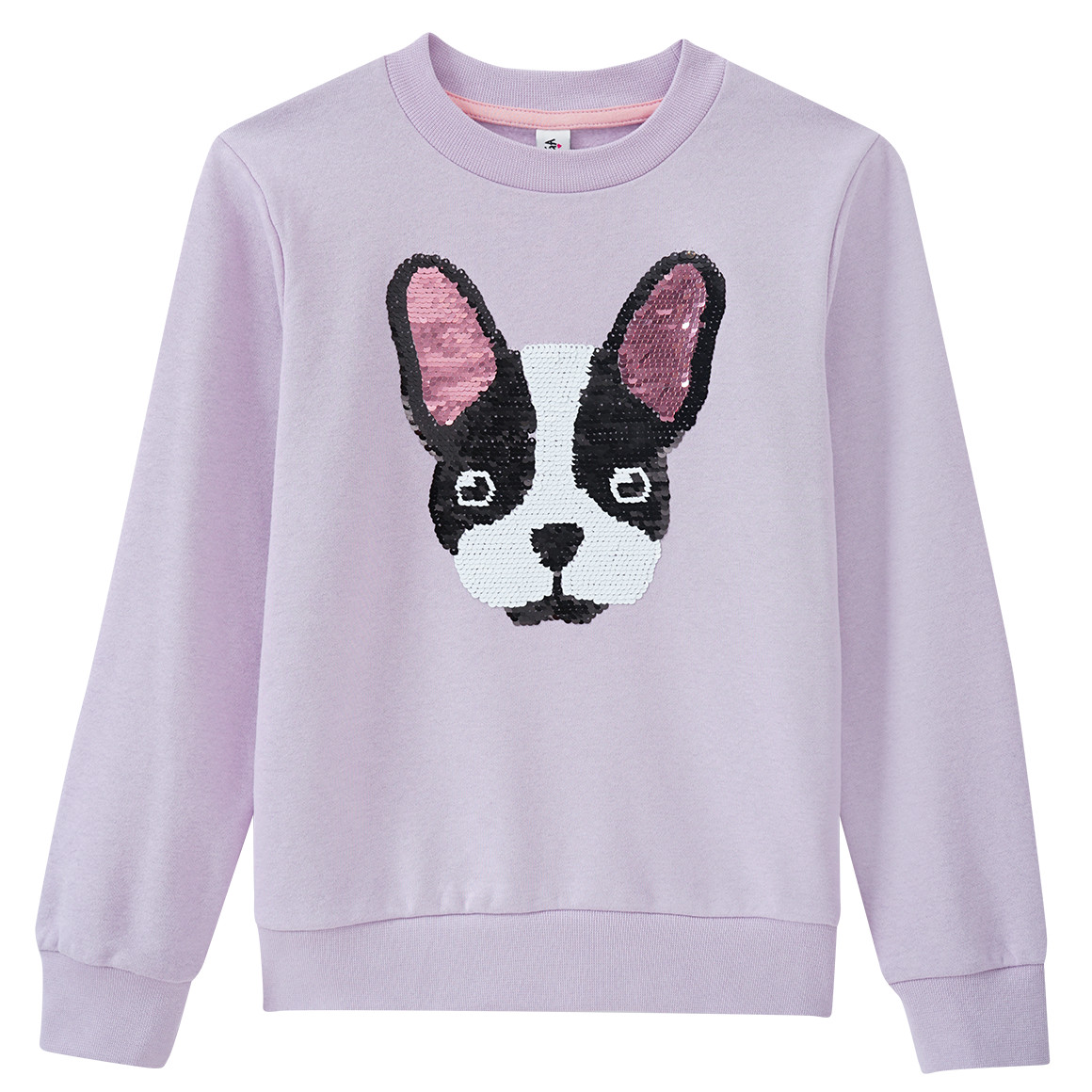 Mädchen Sweatshirt mit Wendepailletten von Yigga