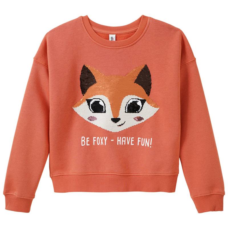 Mädchen Sweatshirt mit Wendepailletten von Yigga