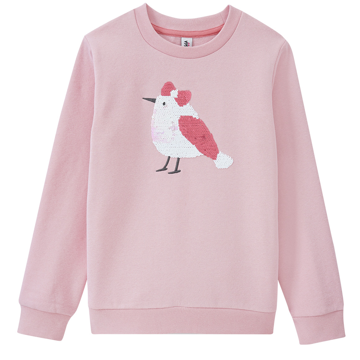 Mädchen Sweatshirt mit Wendepailletten von Yigga