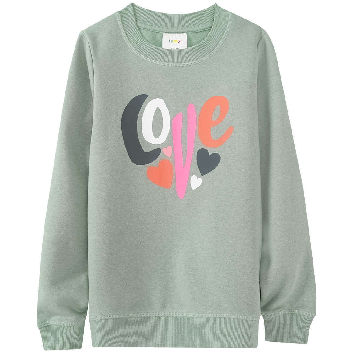 Mädchen Sweatshirt mit großem Print von Yigga