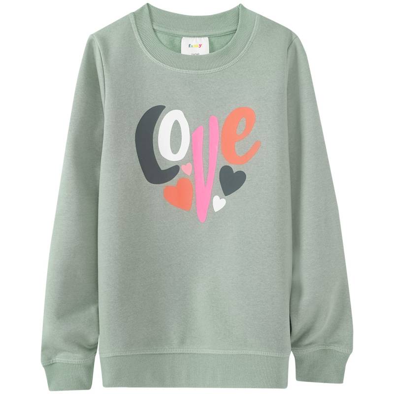 Mädchen Sweatshirt mit großem Print von Yigga