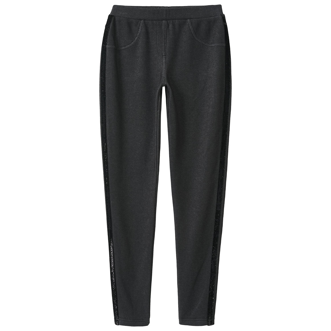 Mädchen Thermo-Jeggings mit Glitzer-Details von Yigga