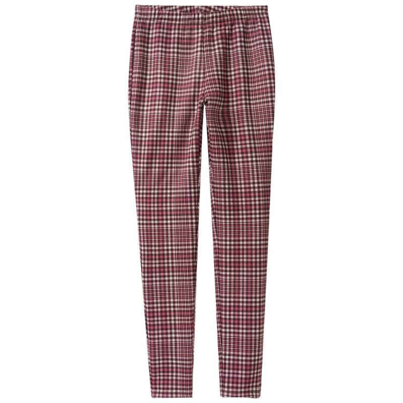 Mädchen Thermo-Leggings in kariertem Design von Yigga