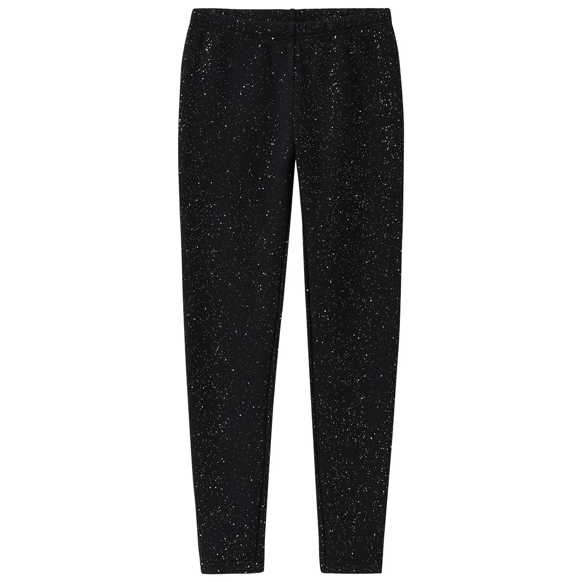 Mädchen Thermo-Leggings mit Glitzer-Allover von Yigga