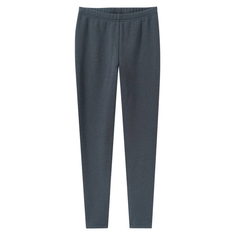 Mädchen Thermo-Leggings unifarben von Yigga