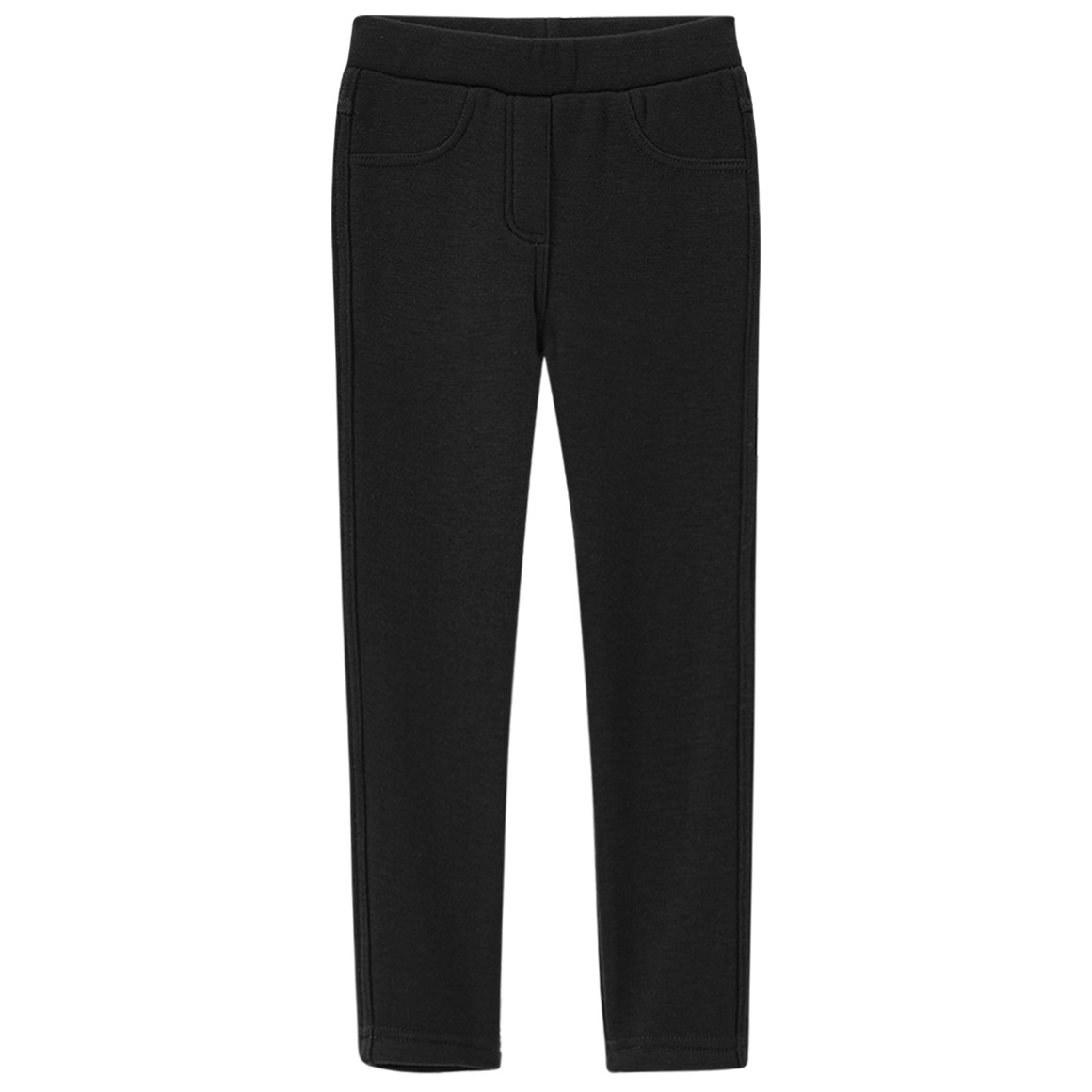 Mädchen Thermo-Leggings unifarben von Yigga