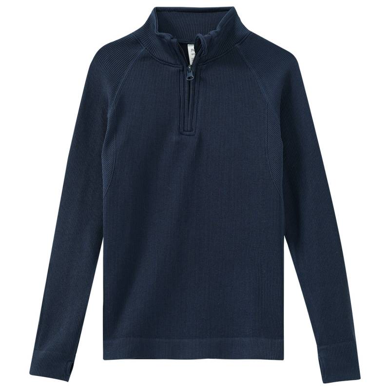 Mädchen Thermo-Shirt in Ripp-Optik von Yigga