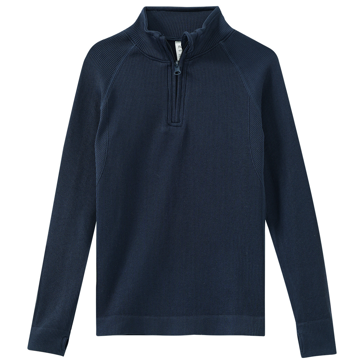 Mädchen Thermo-Shirt in Ripp-Optik von Yigga