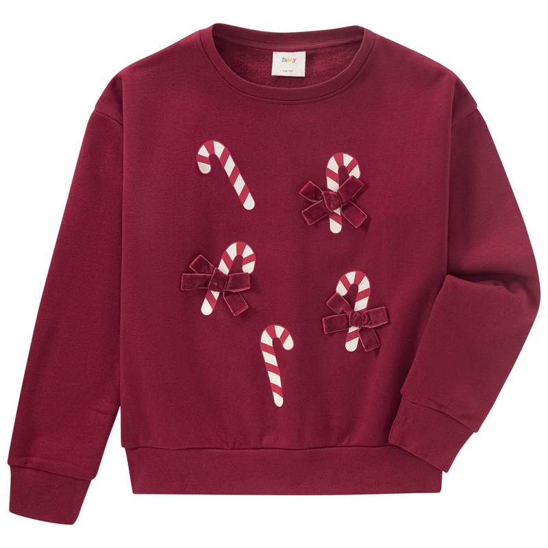 Mädchen Weihnachtssweatshirt mit Schleifen von Yigga