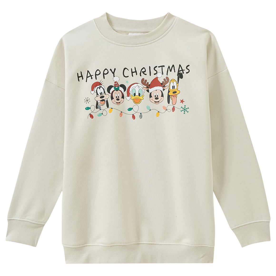 Micky Maus Weihnachtssweatshirt mit Print von Yigga