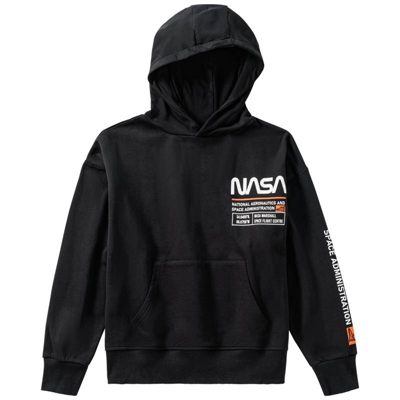 NASA Hoodie mit Ärmel-Print von Yigga