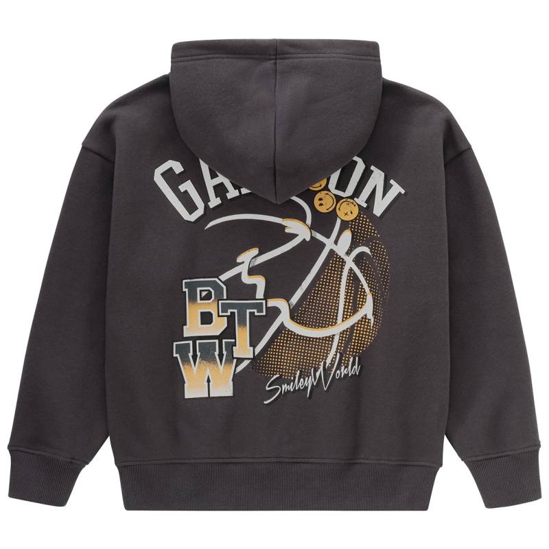 SmileyWorld Hoodie mit großem Rücken-Print von Yigga