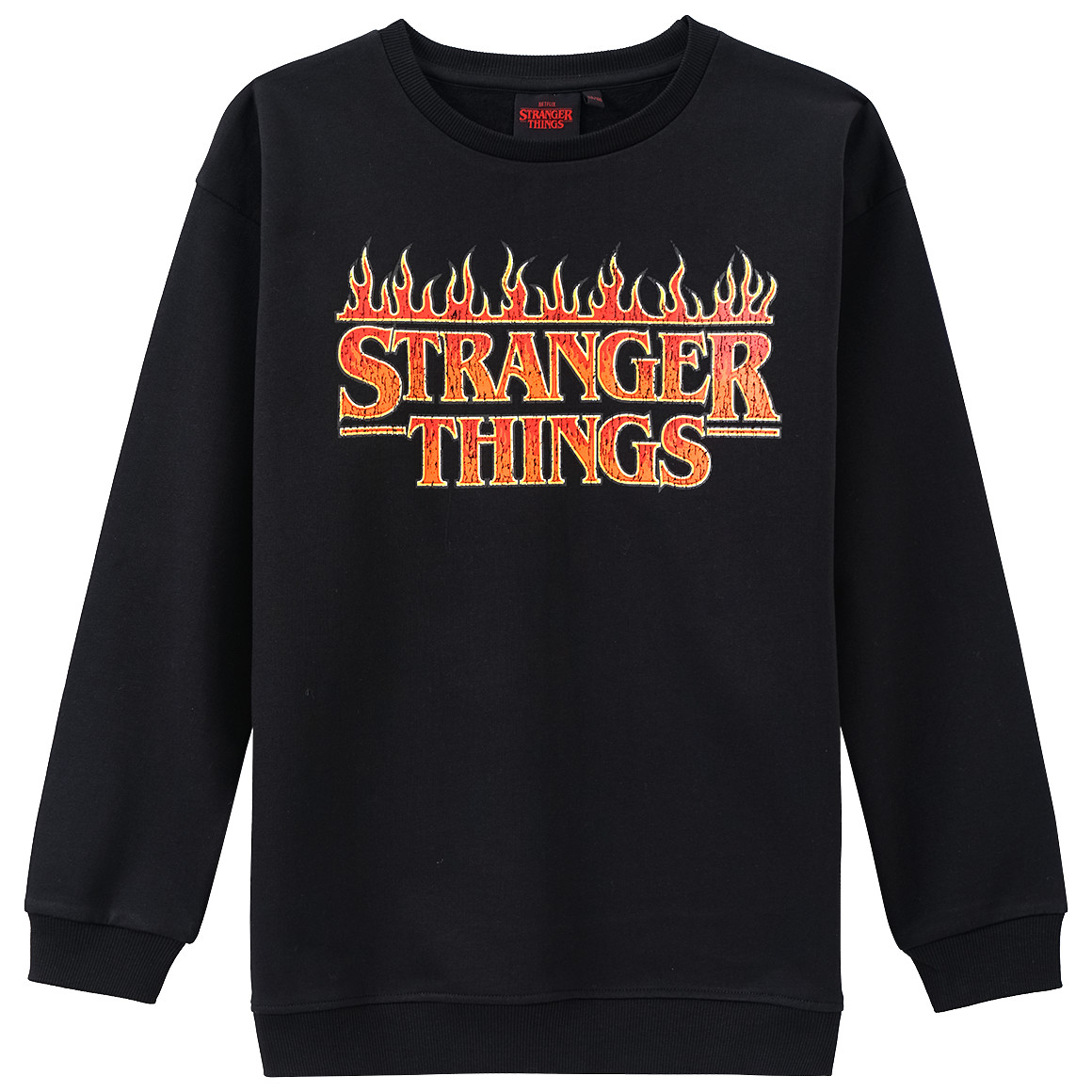 Stranger Things Langarmshirt mit großem Print von Yigga