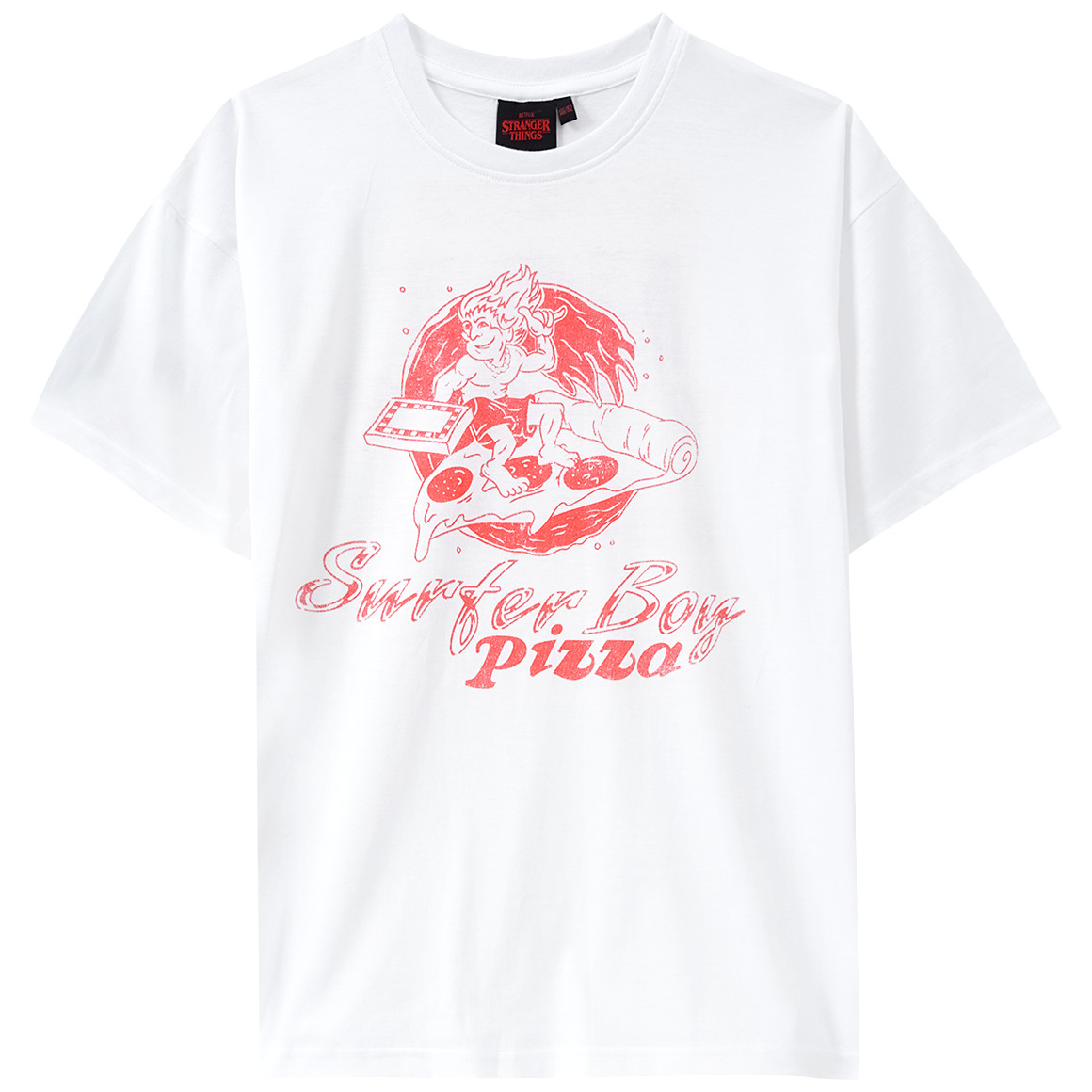 Stranger Things T-Shirt mit großem Print von Yigga