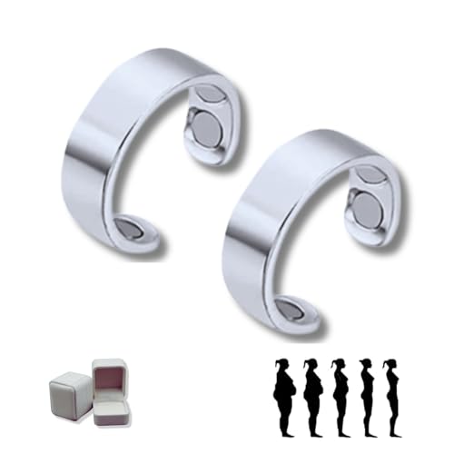Yigoo Sömni ring gegen Wechseljahresbeschwerden Damen,Magnettherapie Ring für Entspannung, Schlaf & Akupressur,Verstellbarer mit Geschenkverpackung 2PS A2 von Yigoo