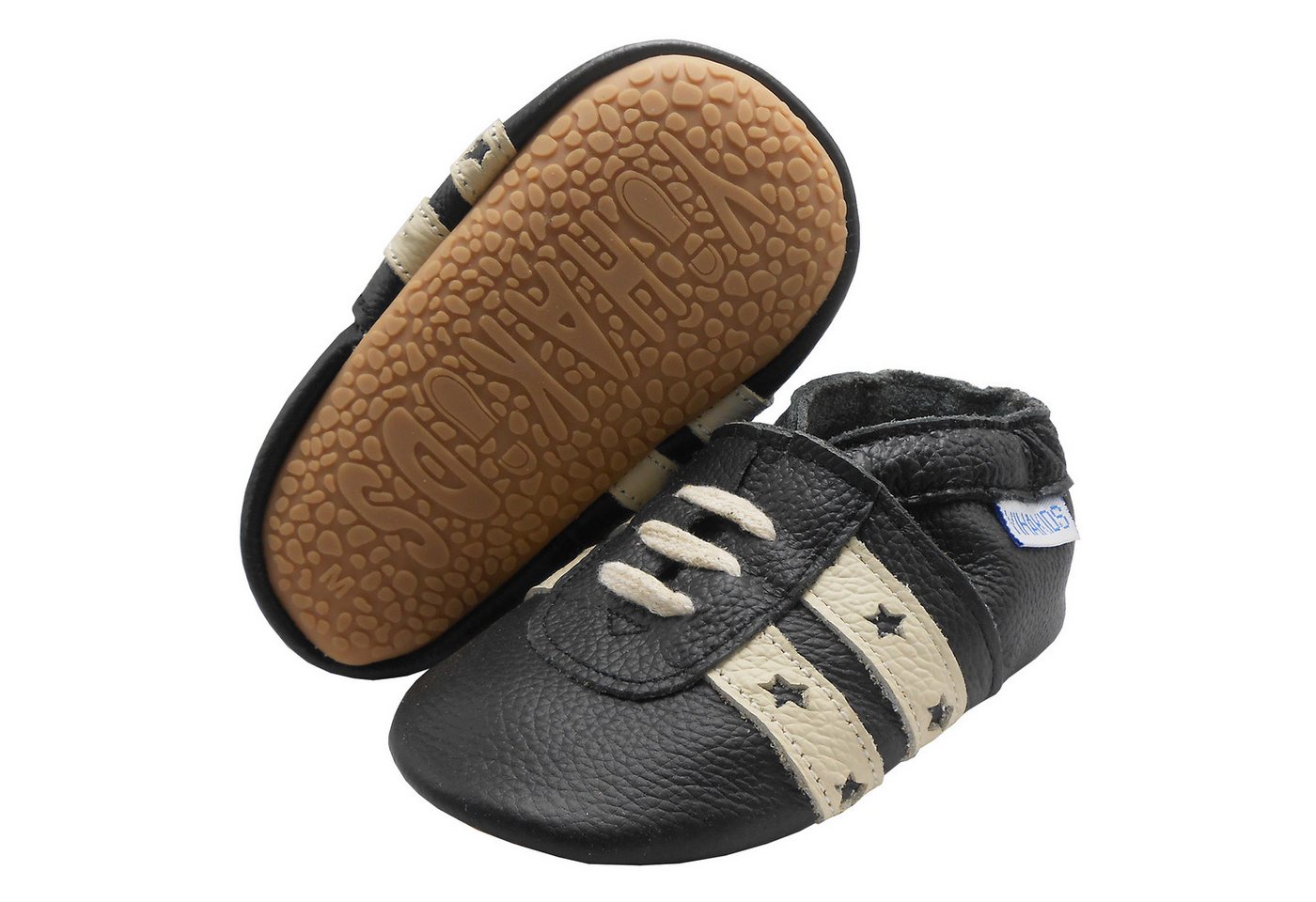 Yihakids Streifen Rutschfest Baby Krabbelschuhe für draußen mit Gummisohle Krabbelschuh Yihakids Streifen Rutschfest Baby Krabbelschuhe für draußen mit Gummisohle Krabbelschuh von Yihakids