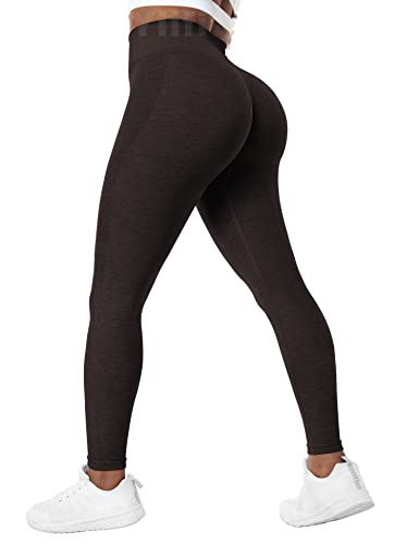 Yiifit Damen Butt Lift Leggings Sport Lauf Leggings Hohe Taille Fitnessstudio Fitness Yoga Push Up Scrunch Bum Blickdicht Strumpfhose Nahtlose Leggings von Yiifit