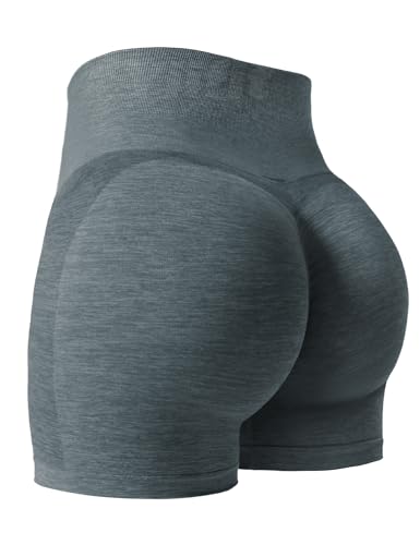 Yiifit Sport Shorts Damen Scrunch Butt Sportshorts High Waist Push Up Nahtlos Booty Gym Shorts Fitnesshose Kurz Hose Karbon Grau X-Small Yiifit Sport Shorts Damen Scrunch Butt Sportshorts High Waist Push Up Nahtlos Booty Gym Shorts Fitnesshose Kurz Hose Karbon Grau X-Small von Yiifit