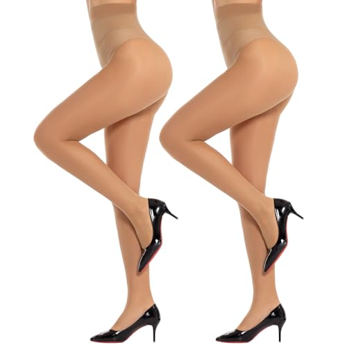 Yilanmy 2er Pack Strumpfhosen Damen Transparent Feinstrumpfhose Stützstrumpfhose Bauchweg Strumpfhose Komfortbund Seidenstrumpfhose Unsichtbar Damen Yilanmy 2er Pack Strumpfhosen Damen Transparent Feinstrumpfhose Stützstrumpfhose Bauchweg Strumpfhose Komfortbund Seidenstrumpfhose Unsichtbar Damen von Yilanmy