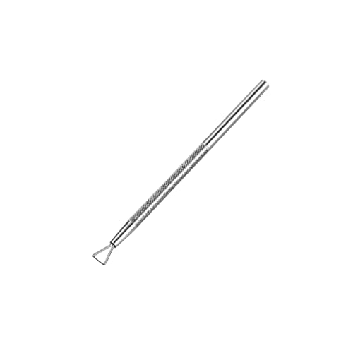 Nagelhaut Booster Nagel Rüstung Edelstahl Dreieck Häutchen Stripper Schaber Entfernung Gel Nagellack Nagel Kunst Nagel Make-up Entferner Werkzeug von Yililay