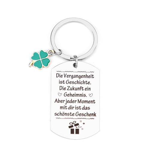 Yilousy Geschenk für Freundin, Glücksbringer Schlüsselanhänger, Geschenk für Freund, Geschenk Weihnachten Beste Freundin, Geburtstagsgeschenk für Freundin, Freund Geschenk Schlüsselanhänger von Yilousy