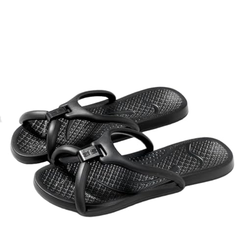Yimuzche Faltbare Hausschuhe für Herren, Haus, Flip-Flops für Reisen, Strand, Badezimmer, Schwarz , 45/46 EU Yimuzche Faltbare Hausschuhe für Herren, Haus, Flip-Flops für Reisen, Strand, Badezimmer, Schwarz , 45/46 EU von Yimuzche