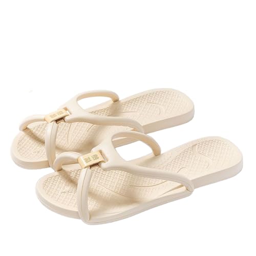 Yimuzche Faltbare Hausschuhe für Herren, Haus, Flip-Flops für Reisen, Strand, Badezimmer, beige, 43/44 EU Yimuzche Faltbare Hausschuhe für Herren, Haus, Flip-Flops für Reisen, Strand, Badezimmer, beige, 43/44 EU von Yimuzche