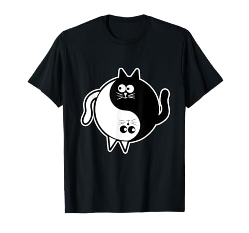 Yin Yang Katze für Frauen und Männer - Yin Yang T-Shirt Yin Yang Katze für Frauen und Männer - Yin Yang T-Shirt von Yin Yang Geschenk mit Tieren für Frauen und Männer