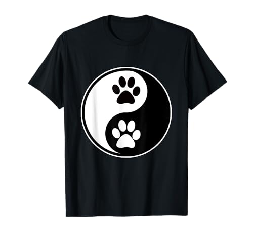 Yin Yang Katzenpfote für Frauen und Männer - Yin Yang T-Shirt Yin Yang Katzenpfote für Frauen und Männer - Yin Yang T-Shirt von Yin Yang Geschenk mit Tieren für Frauen und Männer