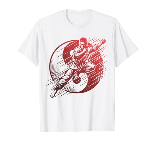 Yin Yang Tai Chi Kampfsport MMA Attack Motion Herren T-Shirt Yin Yang Tai Chi Kampfsport MMA Attack Motion Herren T-Shirt von Yin Yang Tai Chi Martial Arts Flow State