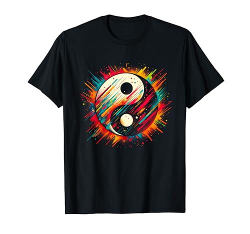 Cooles Yin und Yang Symbol Graffiti Art Stil Männer Frauen T-Shirt Cooles Yin und Yang Symbol Graffiti Art Stil Männer Frauen T-Shirt von Yin and Yang Symbol Graffiti Art Store