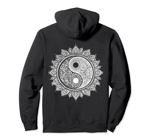 Cooles Yin und Yang Symbol Mandala Art Style Herren Damen Pullover Hoodie Cooles Yin und Yang Symbol Mandala Art Style Herren Damen Pullover Hoodie von Yin and Yang Symbol Mandala Art Store