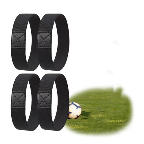 4Stück Schnürsenkel Fixierband Kinder,Fixierband Für Fußballschuhe Kinder,Schnürsenkel Halter Fussball,Rutschfest Und Elastisch,Anti-Shedding,Geeignet Für Fußballschuhe Basketballschuhe Laufschuhe Etc von YingMengZhiGe