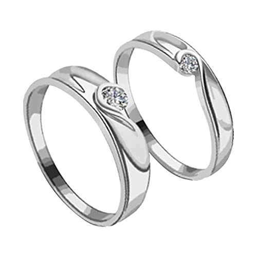 Braut Valentinstag Ring Geschenk Ring Tag Schmuck Ring Verlobung Mode Hochzeit Ringe Damen Ringe, Adidas Sportschuhe mit Stollen, Einheitsgröße von Yinguo