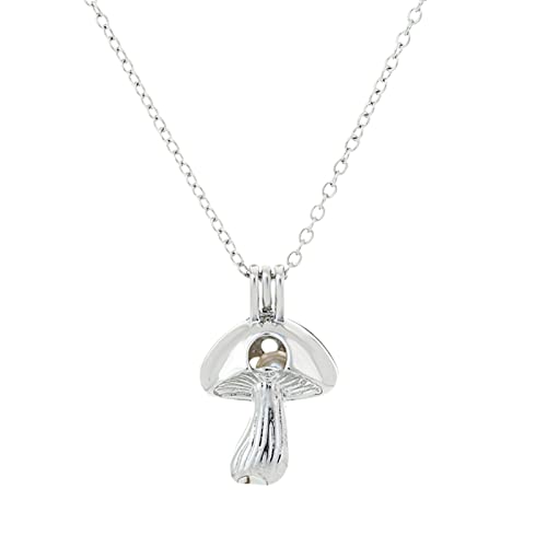 Geschenk Frauen Leuchtende Pilz Anhänger Halskette Kette Schmuck Baum für Party Schmuck Halsketten Anhänger Lätzchen Halskette, C-a, Einheitsgröße von Yinguo