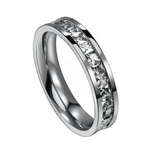 New Zircon Ring Einstellbare Angst Ring Unisex Ring mit Perlen Spinning Ring Kreativer Schmuck Damen Daumen Ring, Schwarz , D von Yinguo