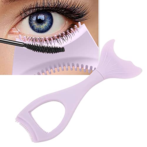 Augen-Make-up-Schablonen-Hilfswerkzeug-Set, All-in-One-Wiederverwendbare Mascara-Schutz-Applikator-Schutzpads und Lidschatten- und Eyeliner-Schablonen-Pad-Kit, von Yinhing