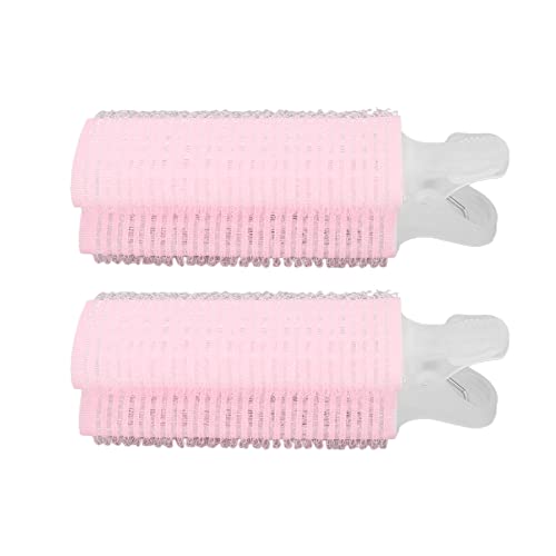 2 Stück voluminöse Haarwurzel-Clips, Natürlicher, flauschiger Haar-Volumen-Lockenwickler für den Salon zu Hause, Roller-Clip-Styling-Tool für Frauen und Mädchen,Pony flauschiger Clip von Yinhing