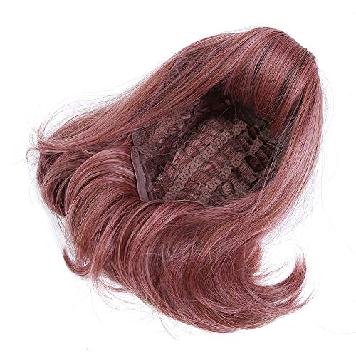 Party Perücke, 35cm Kurze Perücke Frauen Lady Gewellte Perücken Weibliche Cosplay Party Modische Synthetische Perücken für Mädchen Bunte Perücke von Yinhing