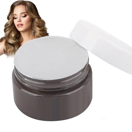 Temporäre Haarfarbe Wachs, Braunes Haarfärbewachs, Modellierhaarwachs, Temporäre Frisur Creme, Haarfarbe Wachs Schlamm, Braune Haarfärbecreme von Yinhing