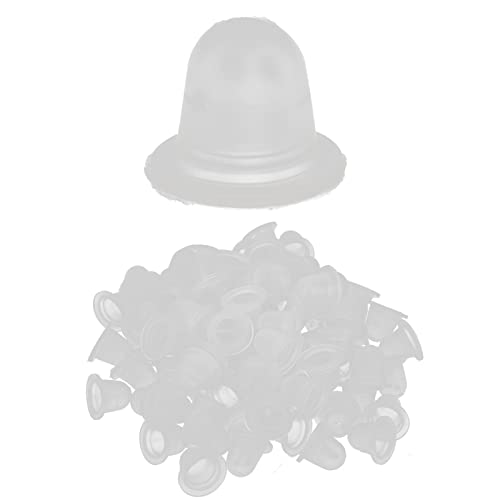 Yinhing 100pcs Tattoo Tintenbecher, Silikon -Einweg für Mikroblading -Pigmentkappen Permanentes Make -up (Großer weicher Silikonbecher) von Yinhing