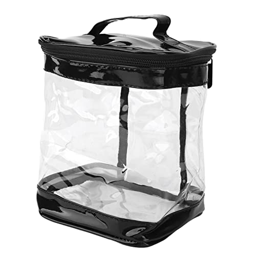 Yinhing Klarer Toilettenbeutel, Große Kapazität PVC -Material Transparentes Reisekosmetikbeutel, Wasserdicht und Leicht zu Reinigen mit Doppelten Fahrt -Kosmetikkoffern für Männer Männer von Yinhing