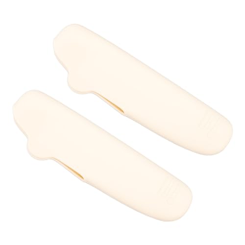 Yinhing Silikon -Make -up -Bürstenbeutel, wasserdichte Weiche Tragbare Kosmetiklager -Box -Organizer, Kosmetikbürstenspeicher -Organisator Hülle für Reise (Beige) von Yinhing