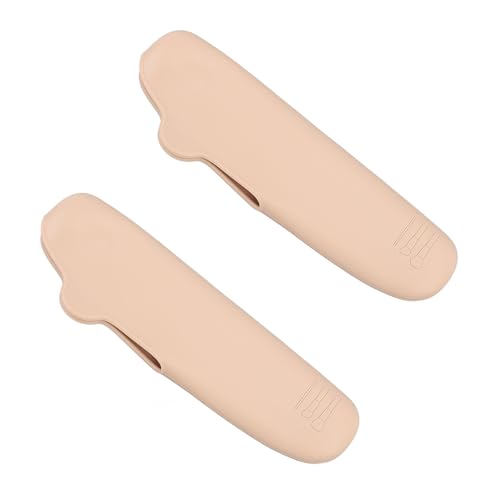 Yinhing Silikon -Make -up -Bürstenbeutel, wasserdichte Weiche Tragbare Kosmetiklager -Box -Organizer, Kosmetikbürstenspeicher -Organisator Hülle für Reise (Brown) von Yinhing