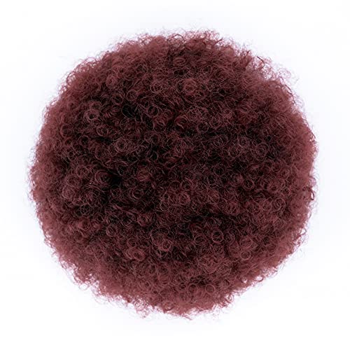 Clip-in-Haarverlängerung für schwarze Frauen, Afro-Pferdeschwanz, großer Pferdeschwanz, mit Spitze, gelockt, lang, gelockt, für Afro-Haarknoten Clip-in-Haarverlängerung für schwarze Frauen, Afro-Pferdeschwanz, großer Pferdeschwanz, mit Spitze, gelockt, lang, gelockt, für Afro-Haarknoten von Yinmei Baibian