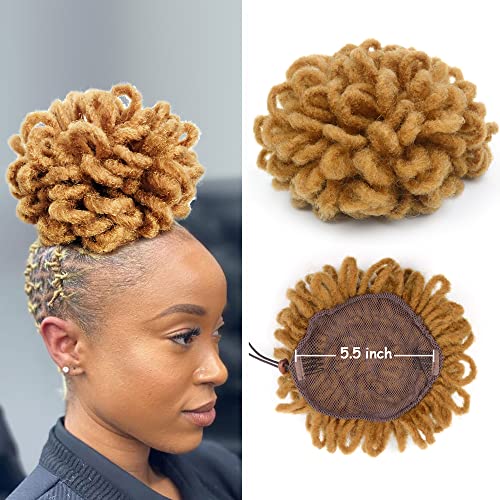 Yinmei Baibian Braunes geflochtenes Pferdeschwanz, Afro-Locs, Knoten, Schnürung, Dreadlock, Haarteil für schwarze Frauen, Chignon Faux Locs, synthetischer Clip an Haarverlängerungen 27# Yinmei Baibian Braunes geflochtenes Pferdeschwanz, Afro-Locs, Knoten, Schnürung, Dreadlock, Haarteil für schwarze Frauen, Chignon Faux Locs, synthetischer Clip an Haarverlängerungen 27# von Yinmei Baibian