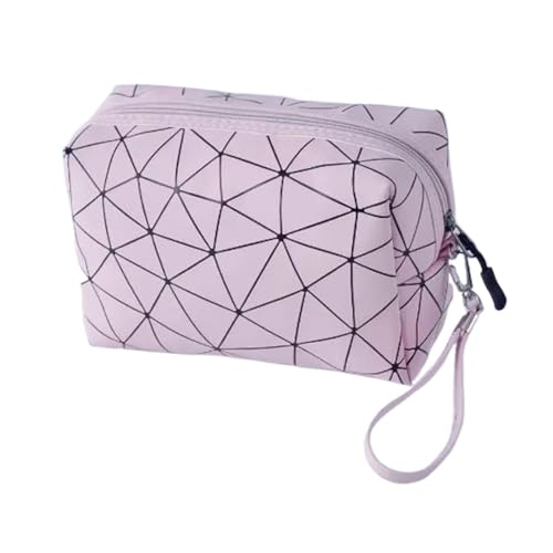 Kulturbeutel, Multifunktionale Kosmetikzubehör Organizer, Kosmetiktasche Make up für Damen und Mädchen (Color : Pink1, Size : One Size) von Yinova